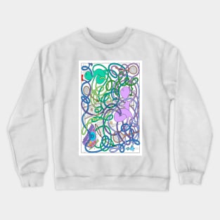 Mr Squiggly Tennis Match Crewneck Sweatshirt